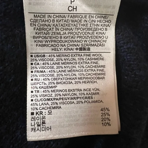 Banana Republic Italian wool sweater women's size small - Picture 6 of 6